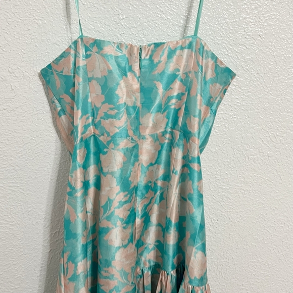 🚨NWT Hutch Anthropologie Phoebe Floral Strapless Maxi Dress - Picture 11 of 12